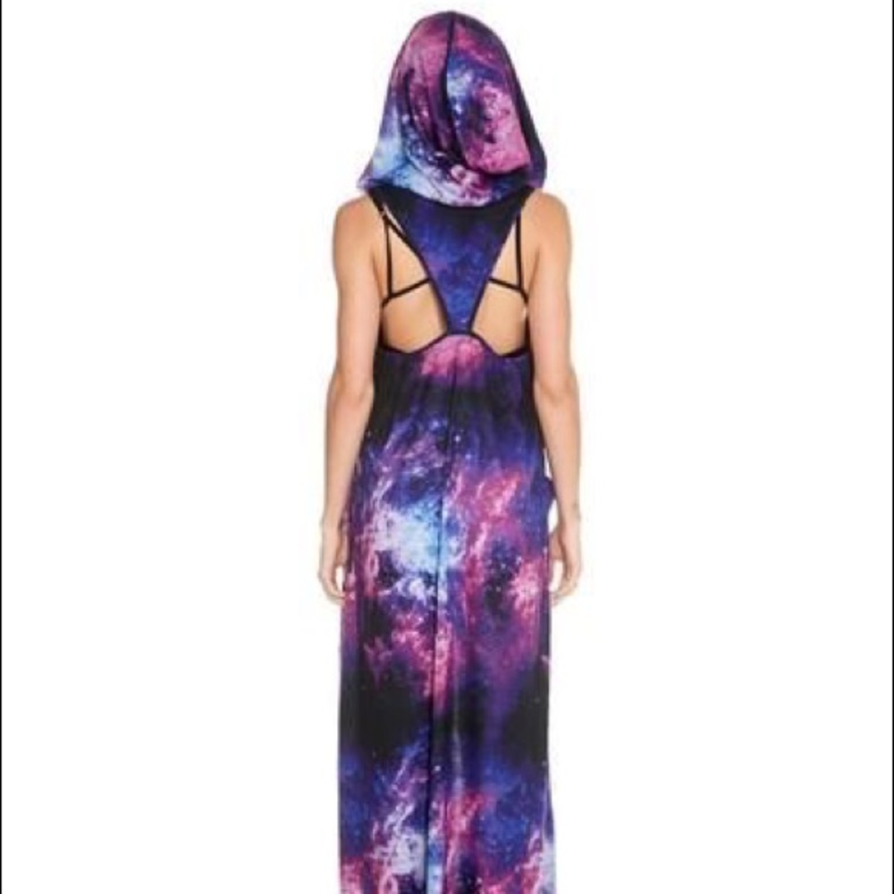 Reversible Galaxy Duster Vest